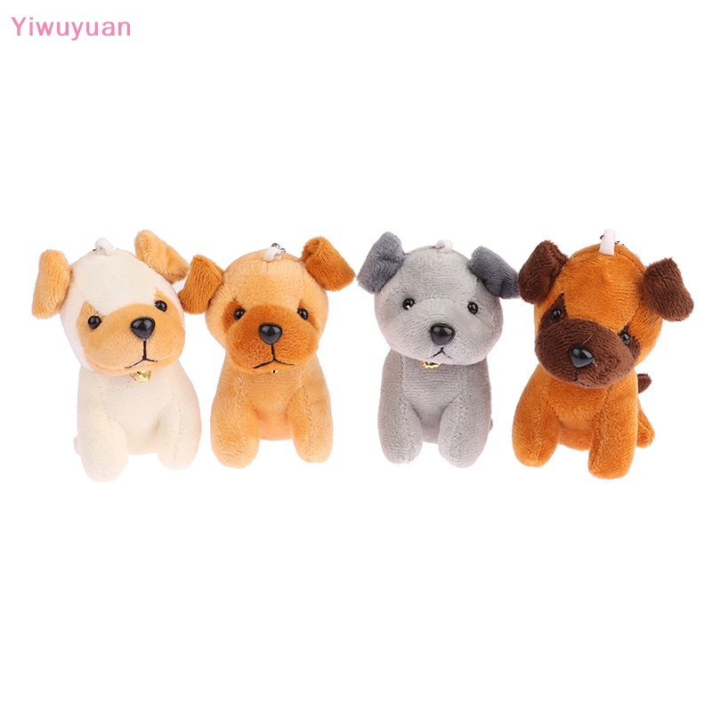 < Yiwuyuan > Móc Chìa Khóa Hình Chó Sói Nhồi Bông Mềm Mại Dễ Thương Trang Trí Ba Lô Túi Xách Xe Hơi Quà Tặng Trẻ Em Mới