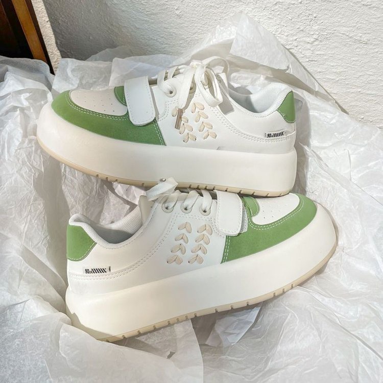 Giày Thể Thao Khóa Dán Thời Trang Năng Động Dành Cho Nữ