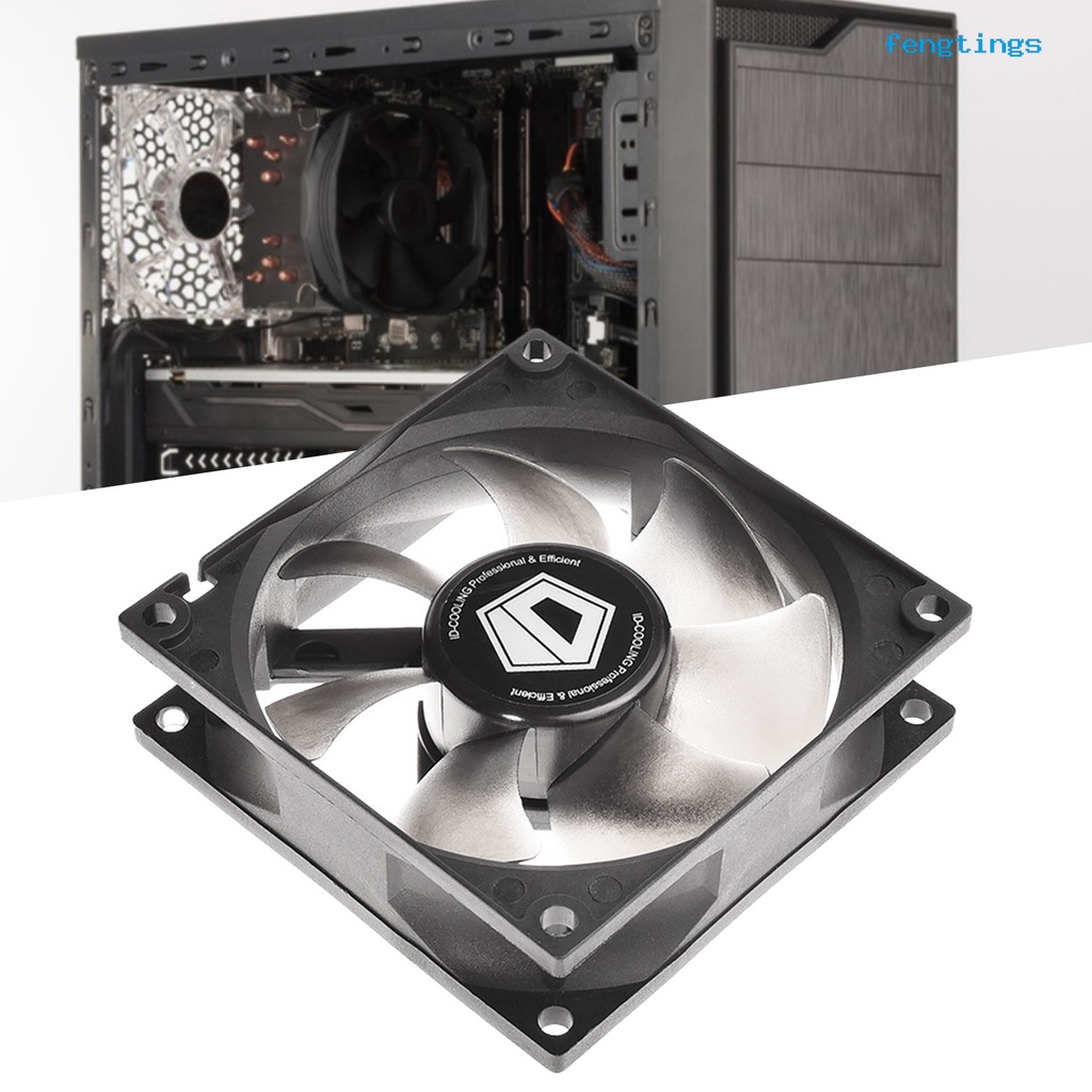 Quạt Tản Nhiệt Thủy Lực 9cm 1100RPM Ít Tiếng Ồn Thông Dụng Cho CPU Máy Tính Văn Phòng