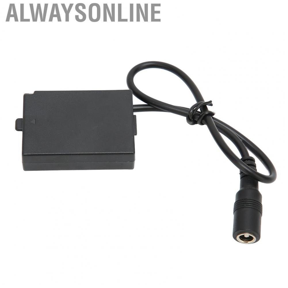 Alwaysonline E10 DC Coupler  Dummy Kit Multiple Protection 100-240V 50/60Hz Reliable ABS with Power Adapter for Photographer 4000D 2000D EOS