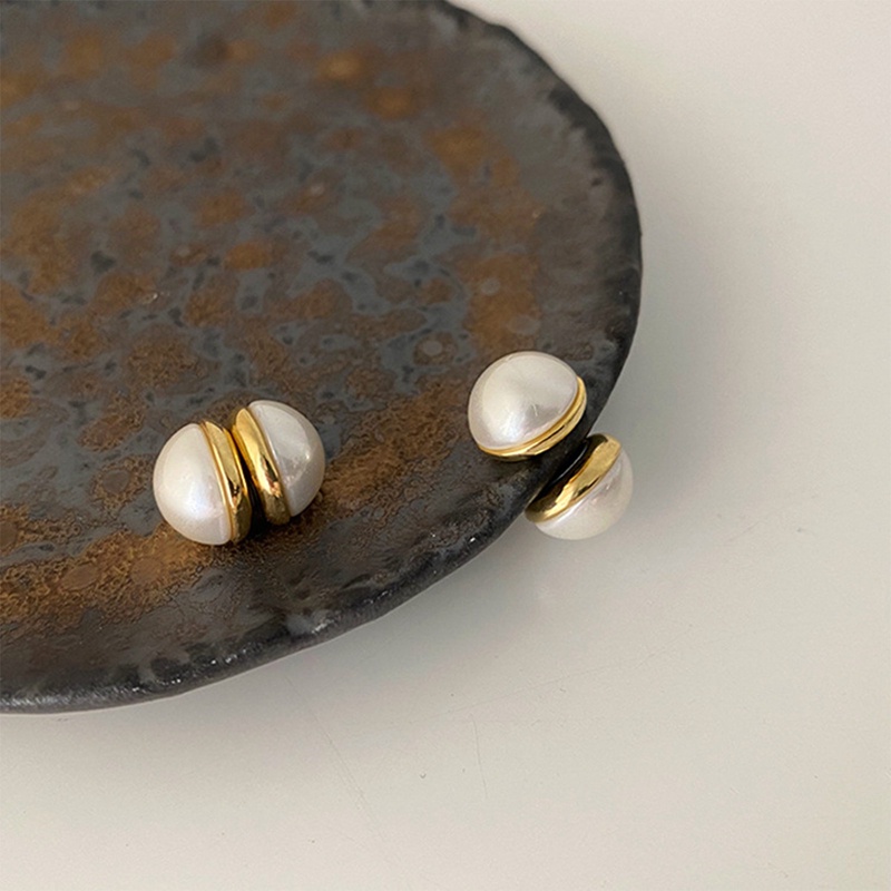 Bông Tai Dạng Kẹp Không Cần Lỗ Xỏ Lỗ Đính Đá Ngọc Trai Tinh Tế Sang Trọng Thời Trang Cho Nữ