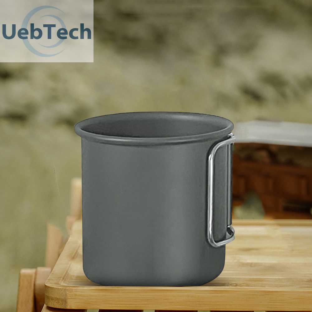 Cốc Uống Trà / Cà Phê Bằng Hợp Kim Nhôm Tiện Dụng Mang Theo Du Lịch Cắm Trại
