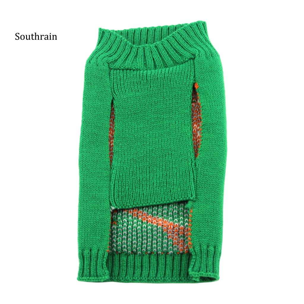 Áo Sweater Dệt Kim Polyester Thân Thiện Với Da Cho Cún Cưng