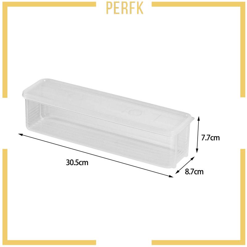 Hộp Đựng Trứng / Pasta Trong Suốt Có Nắp Cho Ngăn Kéo