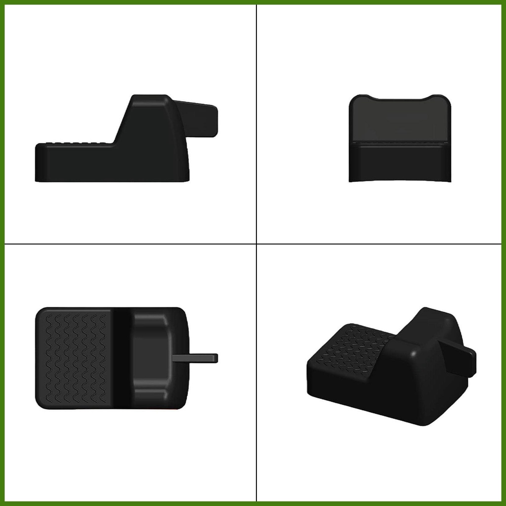 Bộ 2 Vỏ Bọc Ống Kính Chống Bụi Chống Trượt Cho Trijicon RMR