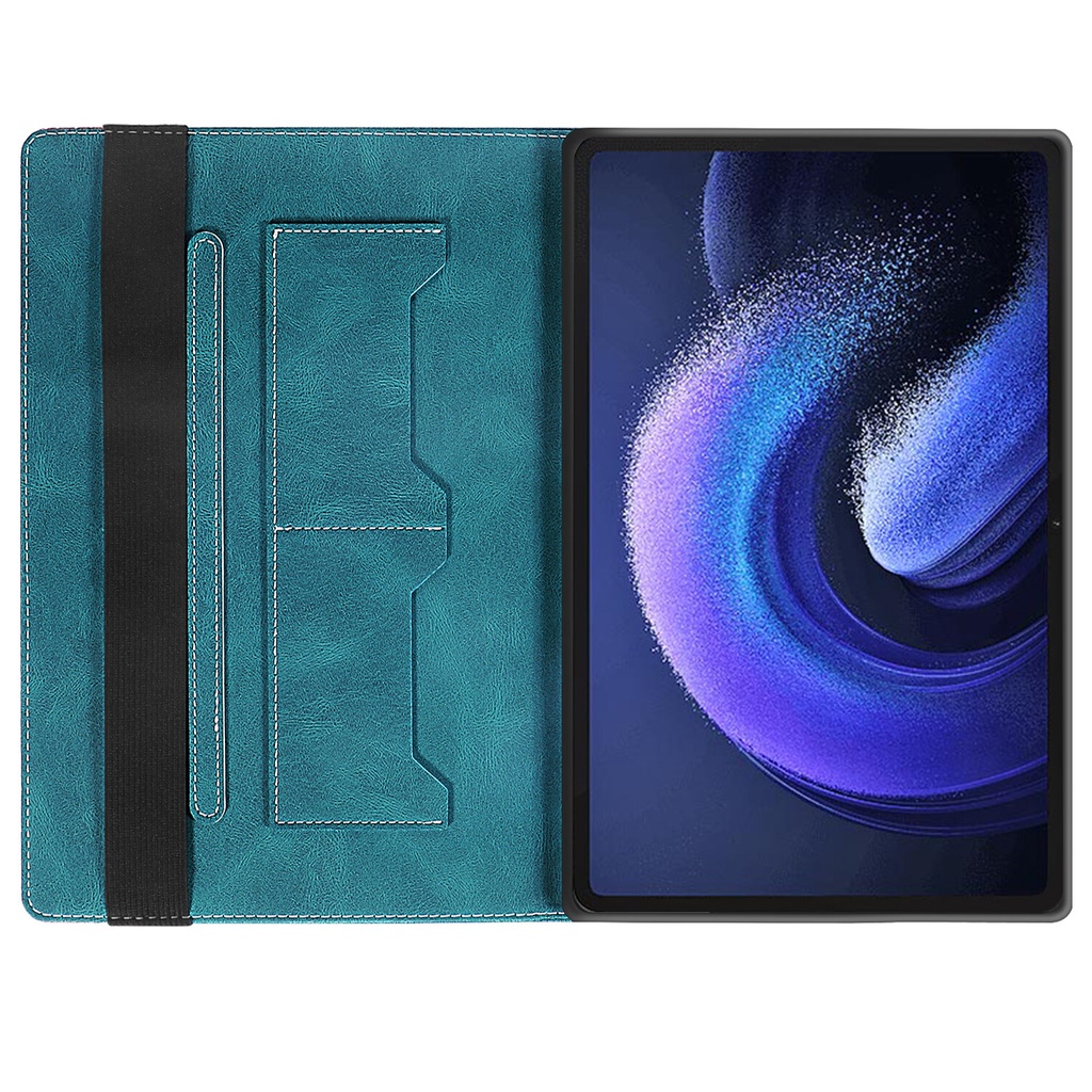 Bao Da Máy Tính Bảng PU Mỏng Có Ngăn Đựng Thẻ / Thức / Ngủ Thông Minh Cho Xiaomi Pad 6 Pro / Pad 6 11 inch 2023 Xiaomi Pad 5 Pro / Pad 5 11 inch 2021