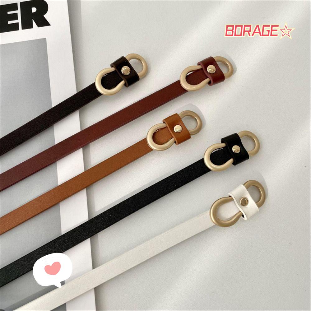 Thắt Lưng Da PU Không Đục Lỗ Thời Trang Công Sở Cho Học Sinh