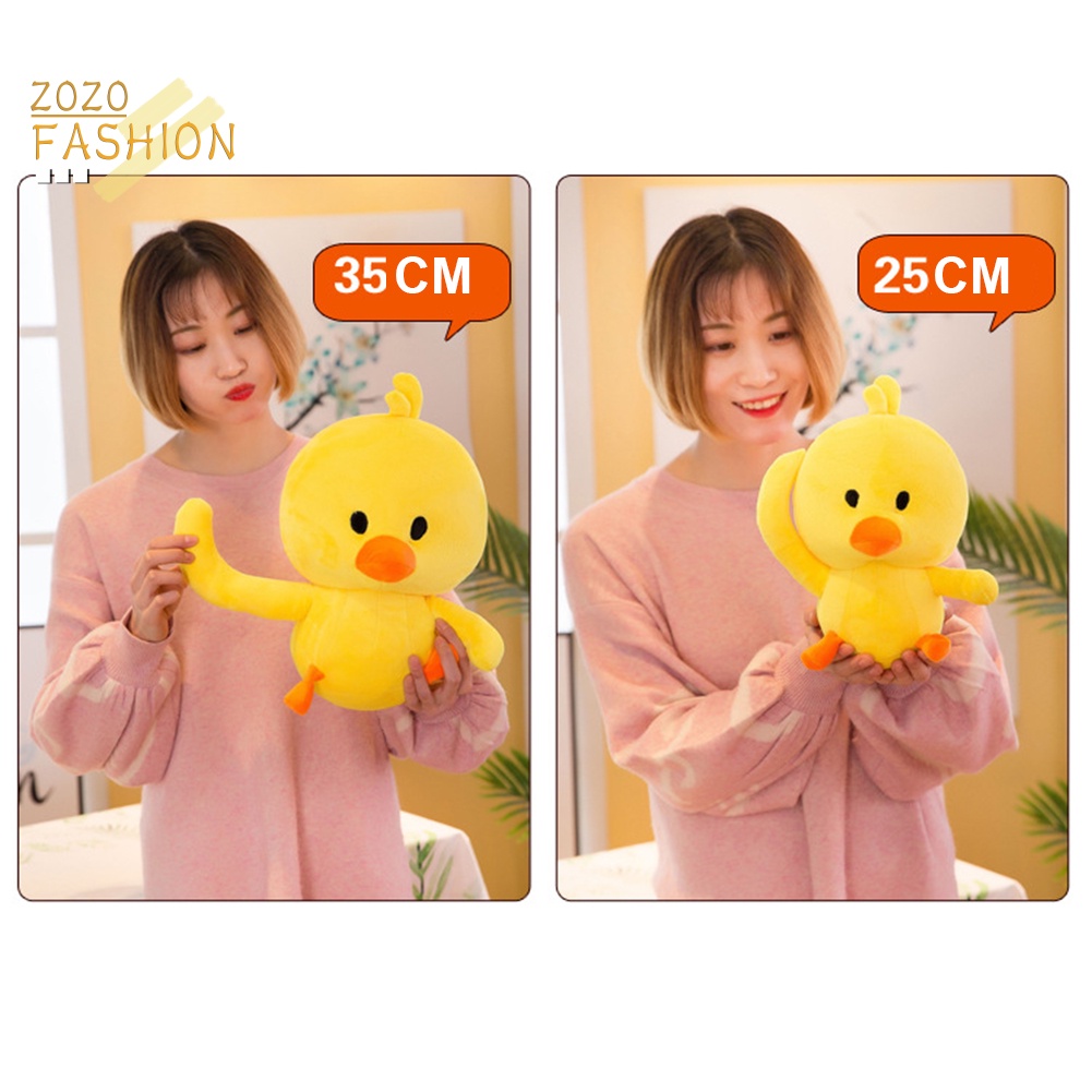 Thú Nhồi Bông Hình Chú Vịt Hoạt Hình 20 / 25 / 35 / 45cm