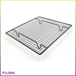Stainless Steel Wire Grid Cooling Cake Food Rack Oven Safe Kitchen Baking Pizza Bread Barbecue Holder Shelf