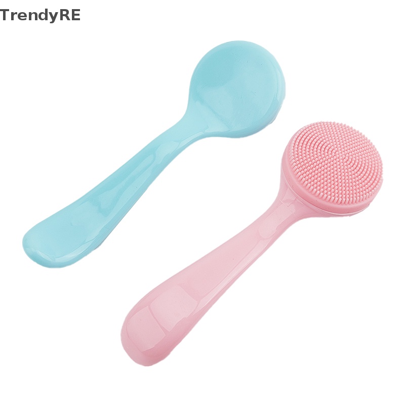 Cọ Rửa Mặt Bằng Silicon Mềm Giúp Mát Xa Và Loại Bỏ Mụn Đầu Đen