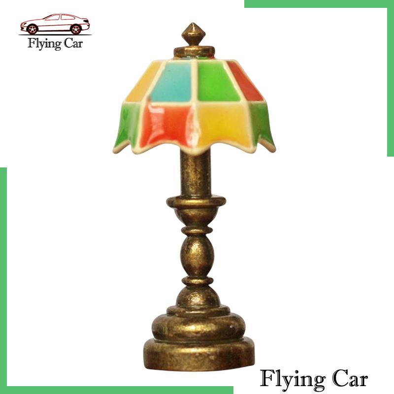 [Lzdjfmy2] Đèn Bàn Trang Trí Nhà Búp Bê Tỉ Lệ 1: 12