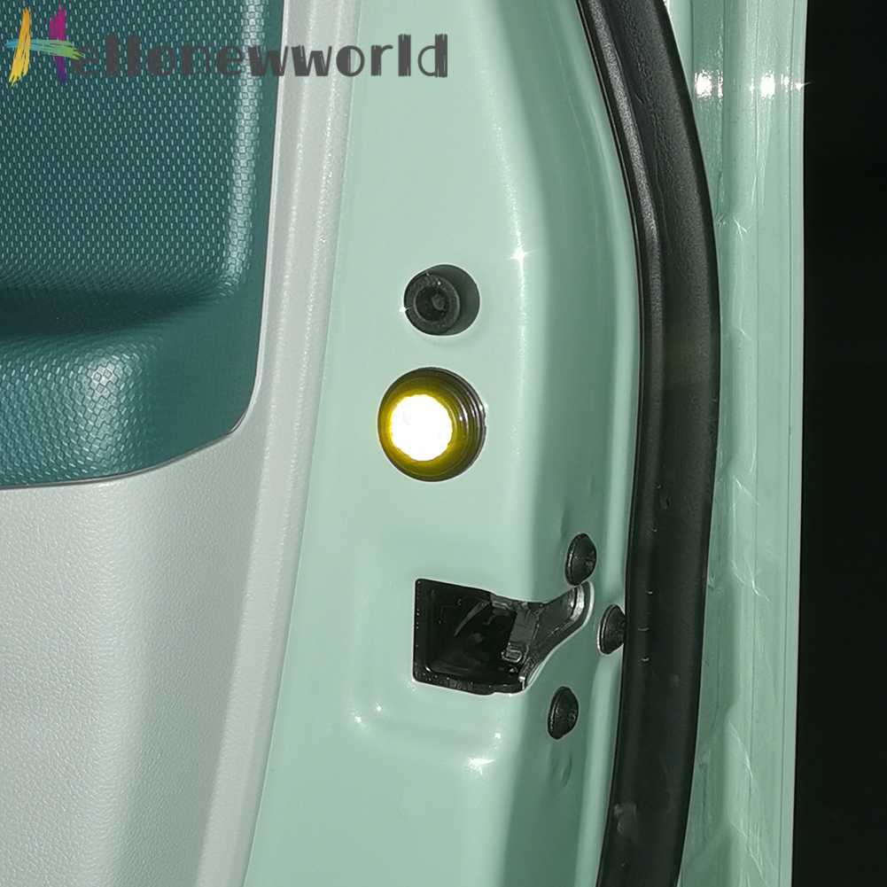 Bộ 10 Miếng Dán Phản Quang Chống Va Chạm Cho Cửa Xe Hơi