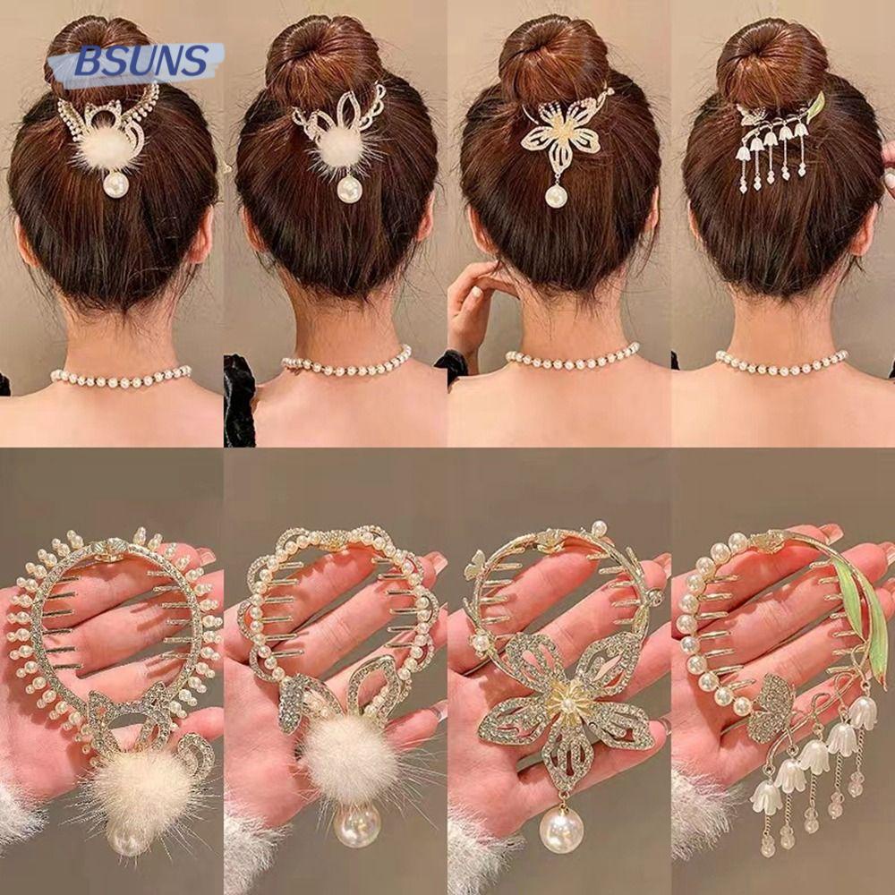 Kẹp Tóc Đuôi Ngựa Có Tua Rua Cho Nữ