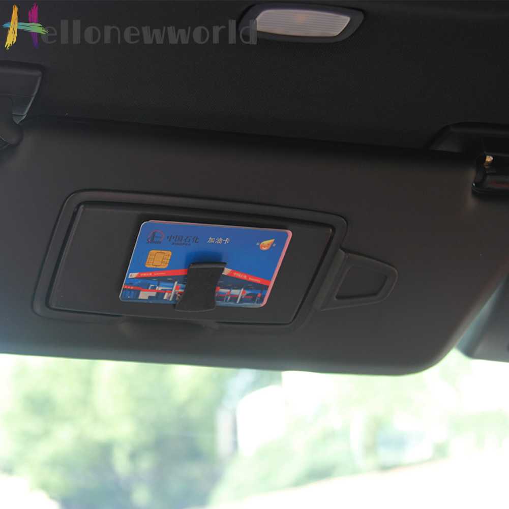 Bộ 2 Kẹp Giữ Thẻ / Mắt Kính Gắn Trên Xe Hơi