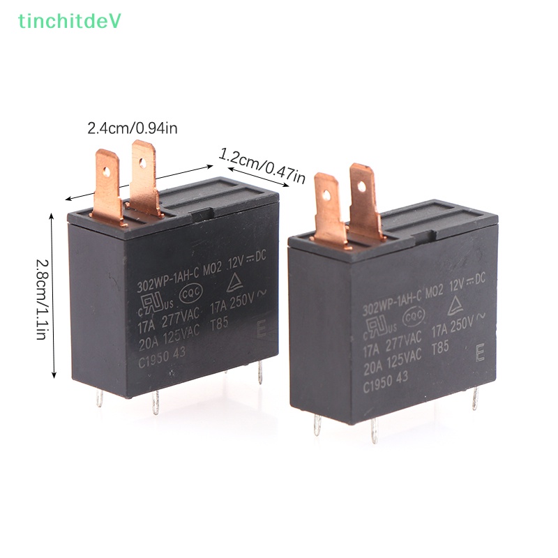 Set 2 Rơ Le 12V 302WP-1AH-C M02 12VDC 4Pin Chuyên Dụng Cho Lò Vi Sóng