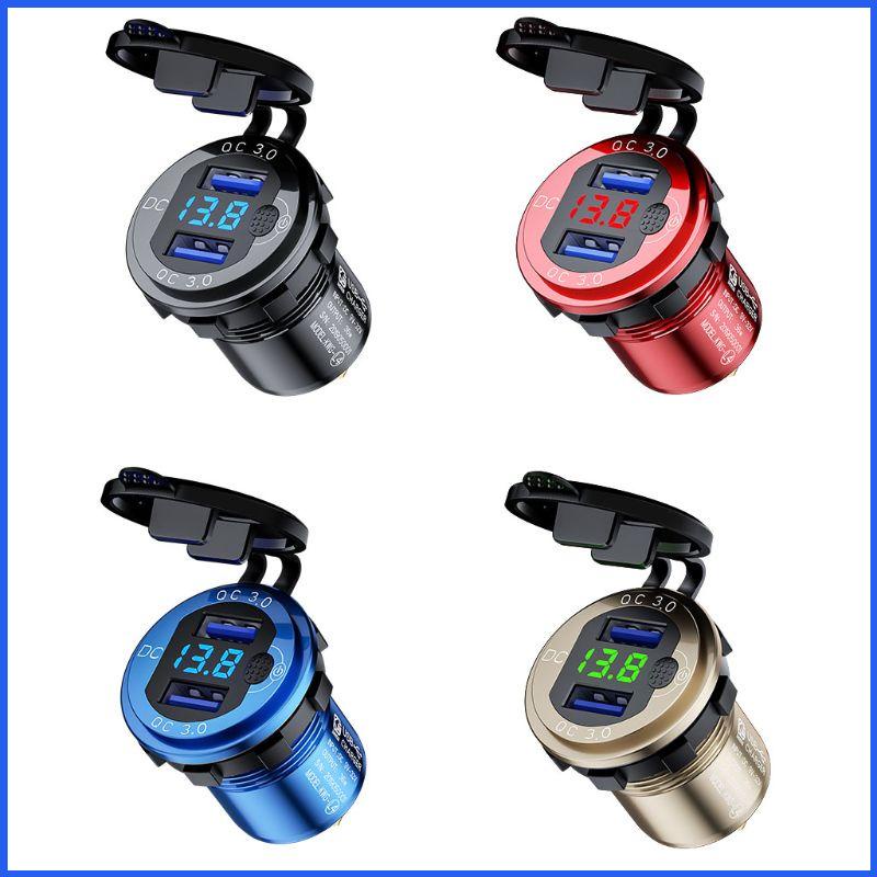 Tẩu Sạc Nhanh UTAKEE Cổng USB Kép Cho Điện Thoại