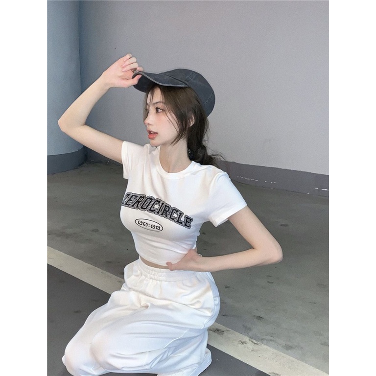Áo baby tee Thun croptop nữ Ngắn Tay Dáng Ôm Thời Trang Mùa Hè Quyến Rũ Cho Nữ