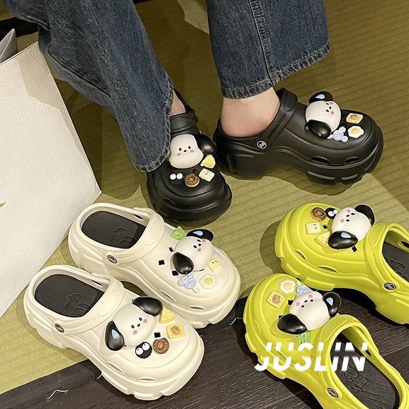 JUSLIN dép dép nữ dép bánh mì nữ dép bánh mì nữ 2023 NEW 060209