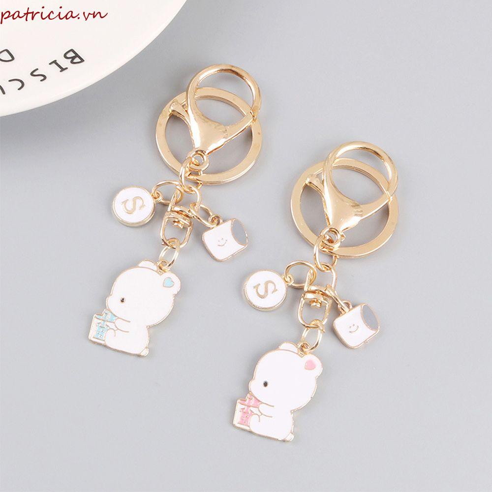 Móc Khóa Hình Ly Nước Hoạt Hình Dễ Thương