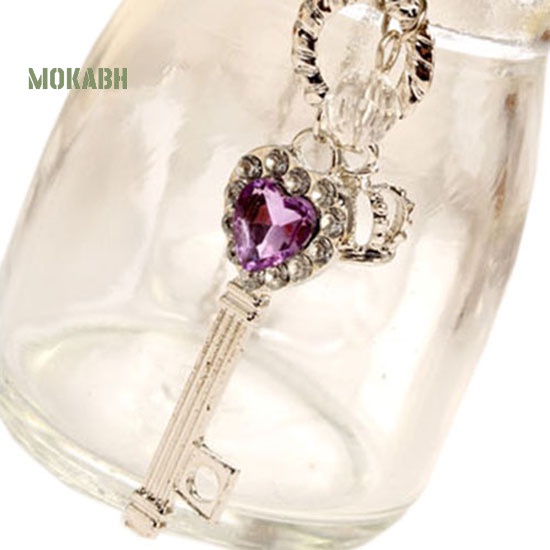 Vòng cổ Mặt Hình Chìa Khóa / Vương Miện / Trái Tim Đính Đá Thời Trang Cho Nữ