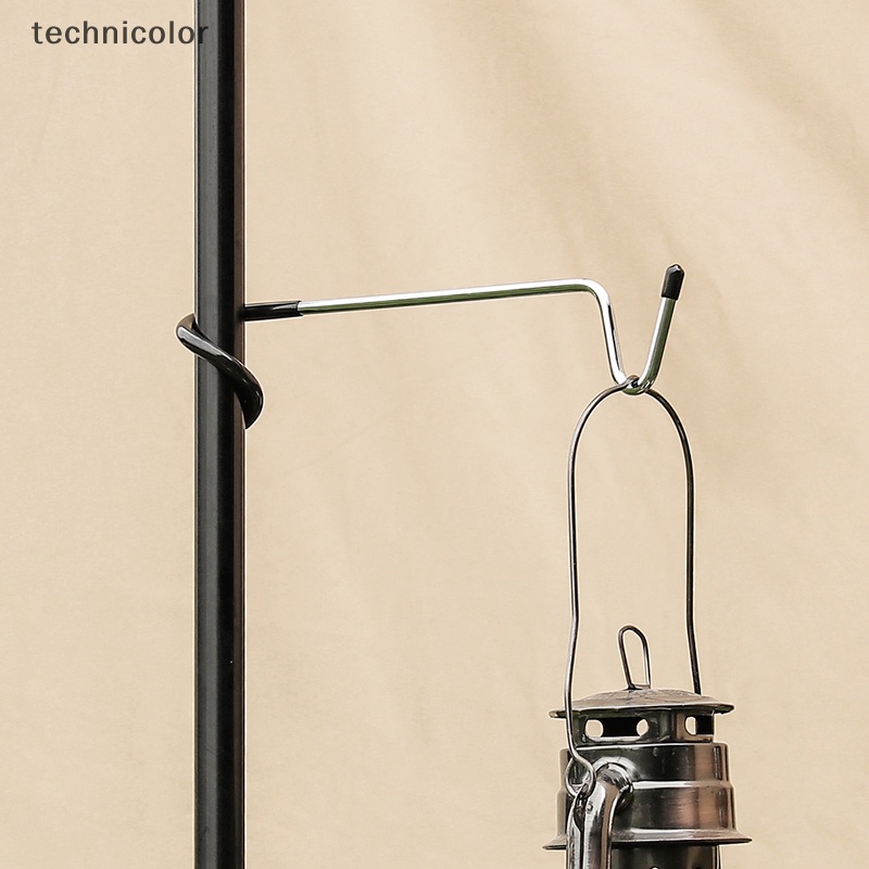 Móc Treo Lồng Đèn Bằng Kim Loại Nhiều Màu Sắc Tiện Dụng Mang Theo Du Lịch Cắm Trại