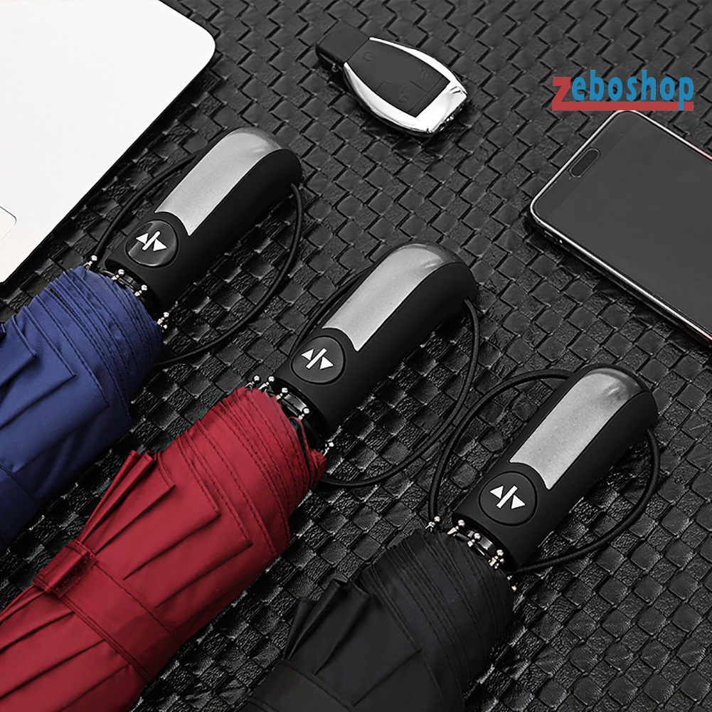 Dù Gấp Tự Động Chống Tia UV / Nước / Gió Nhỏ Gọn Tiện Dụng Cho Nam Và Nữ