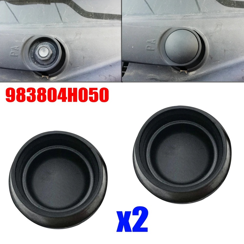 2 Nắp Đậy Cần Gạt Nước Cho Xe Hơi Hyundai 983804Phụ Kiện Cho Máy Hút Bụi H050 H050