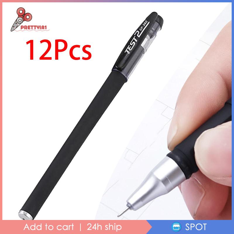 [Prettyia1] Set Bút Bi Mực Đen Để Vẽ