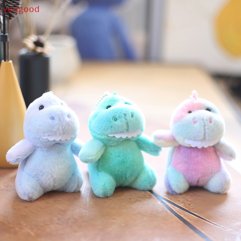 1 Móc Khóa Khủng Long Nhồi Bông 12cm Dễ Thương