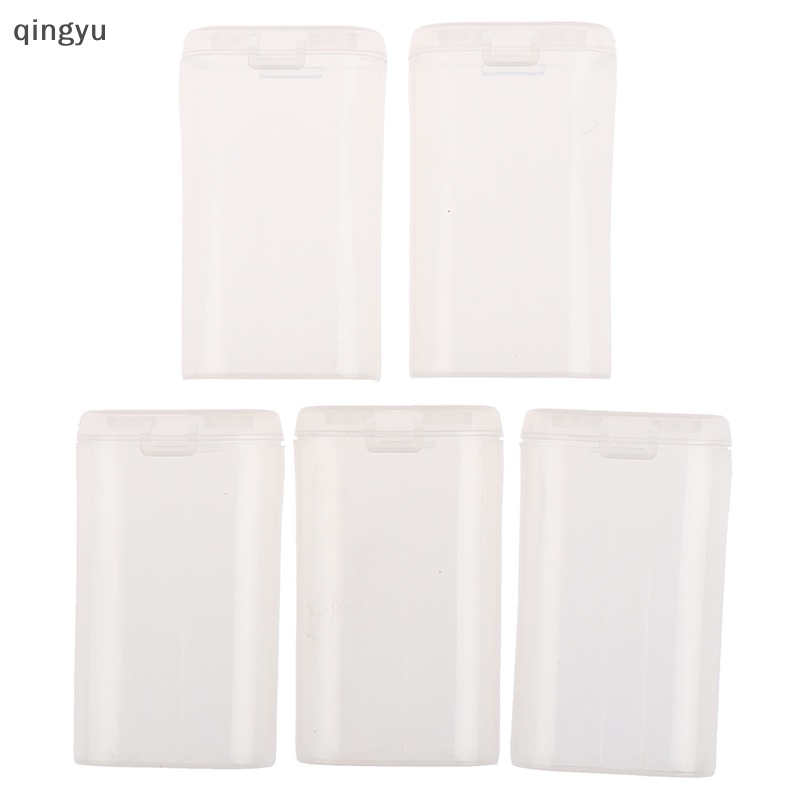 Bộ 5 Hộp Đựng Linh Kiện Điện Tử 18650 Có Thể Sạc Lại Được