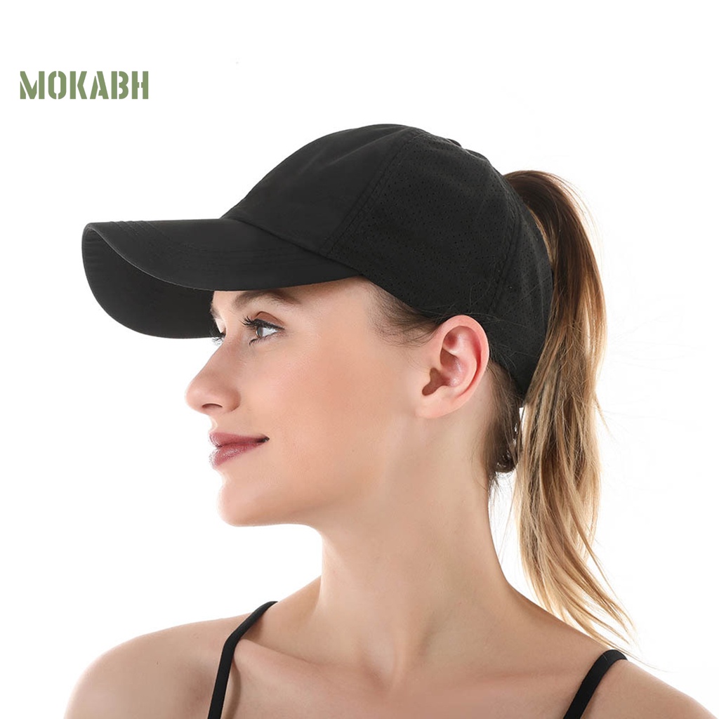 Mũ Lưỡi Trai Đục Lỗ Khô Nhanh Thời Trang Mùa Hè