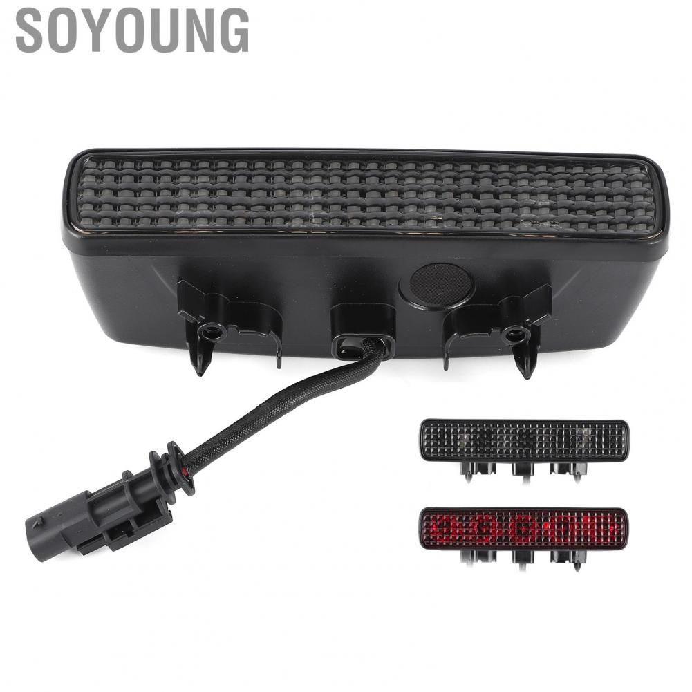 Soyoung 3rd Brake Light  ABS+PC Rear Stop for Wrangler JL 2018‑2020 Auto Parts