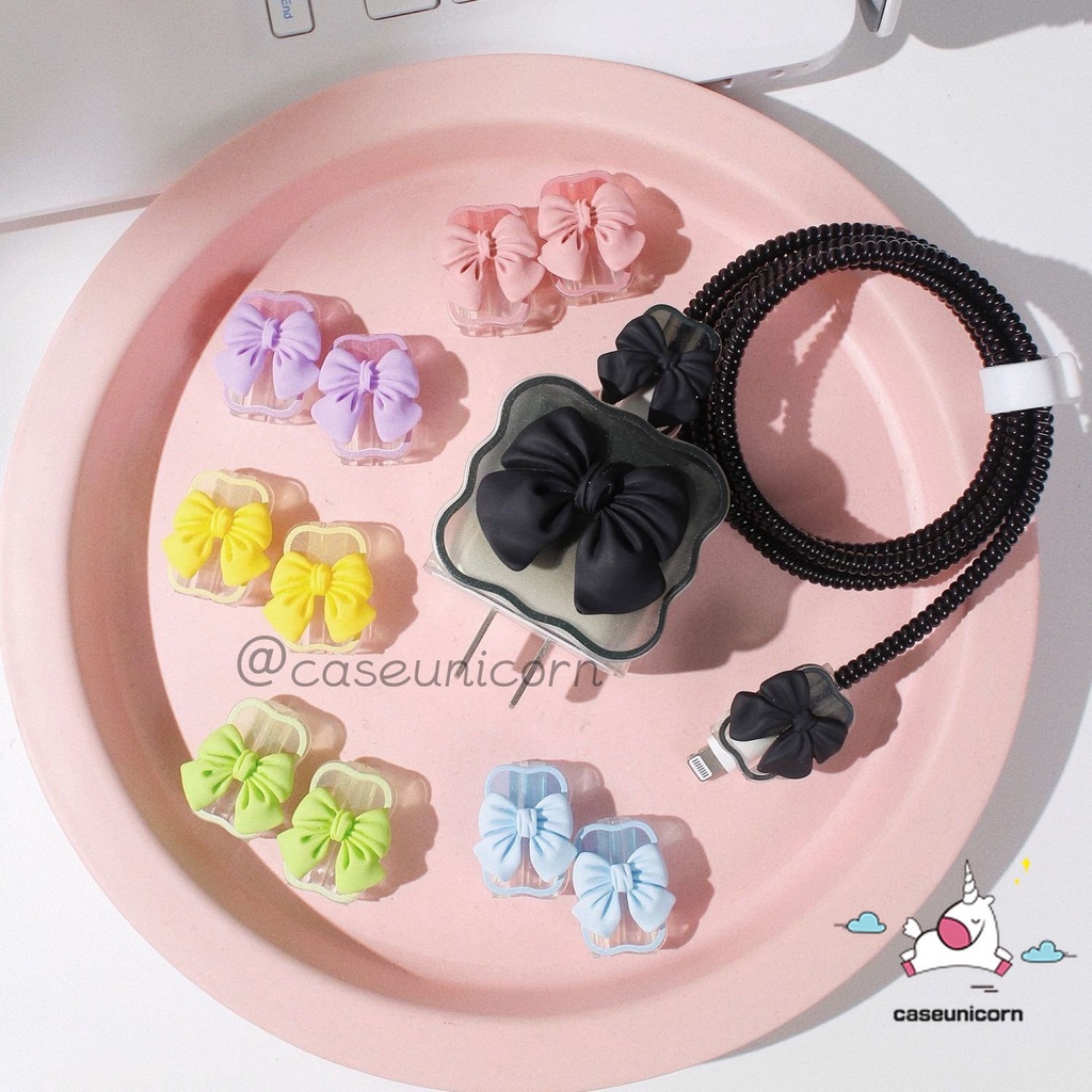 Vỏ Bọc Bảo Vệ Hộp Sạc Tai Nghe iP 18 / 20W Màu Kẹo Macaron 3D Dễ Thương