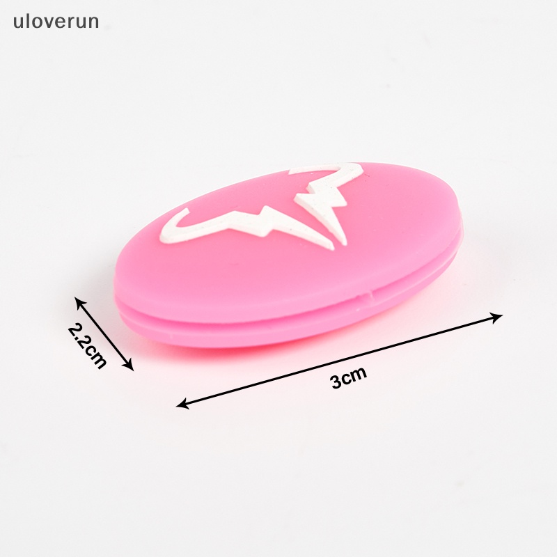 Uloverun Phụ Kiện Giảm Xóc Bằng Silicon Bền Họa Tiết Hoạt Hình Gắn Vợt Tennis