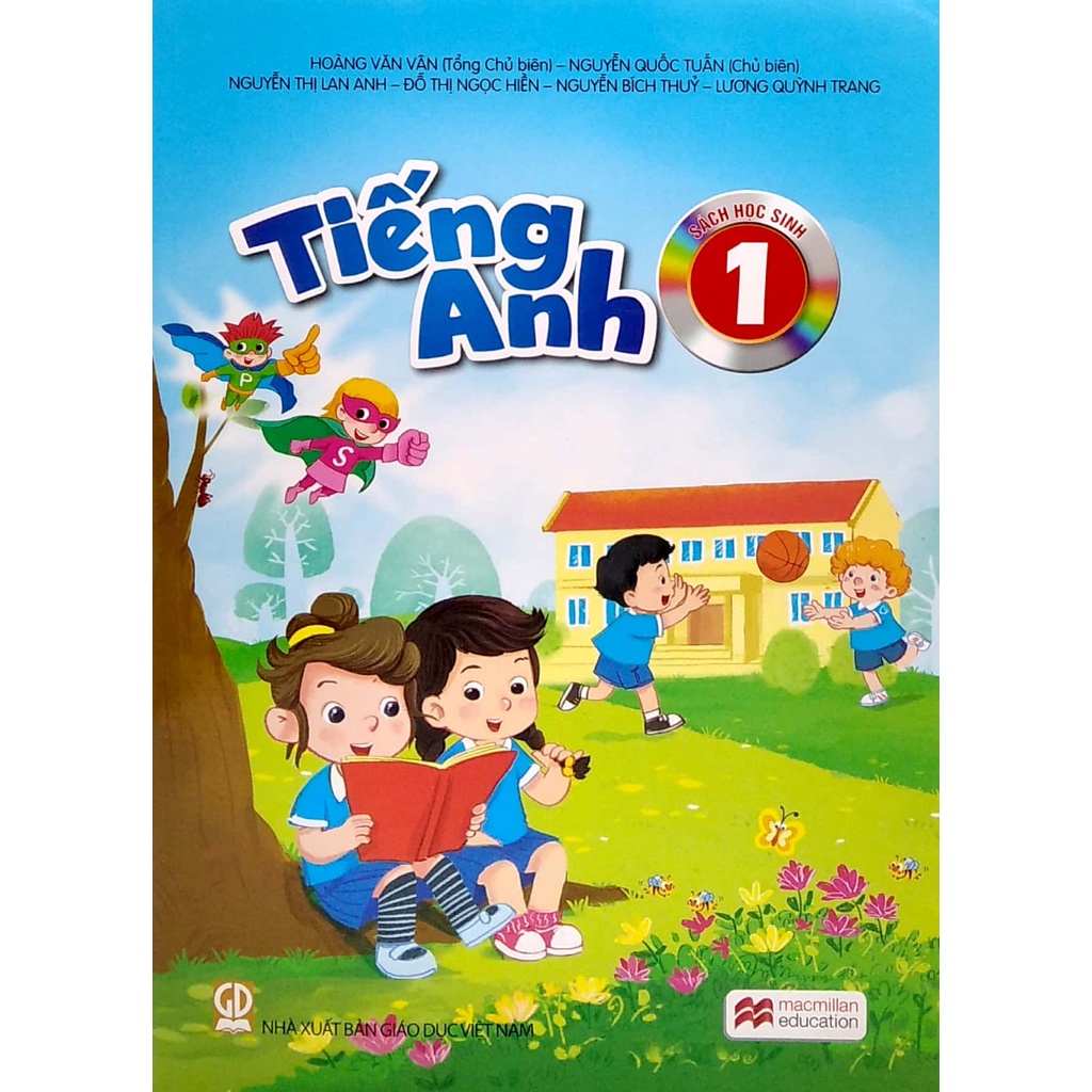 Sách Tiếng Anh 1 - Sách Học Sinh 2021