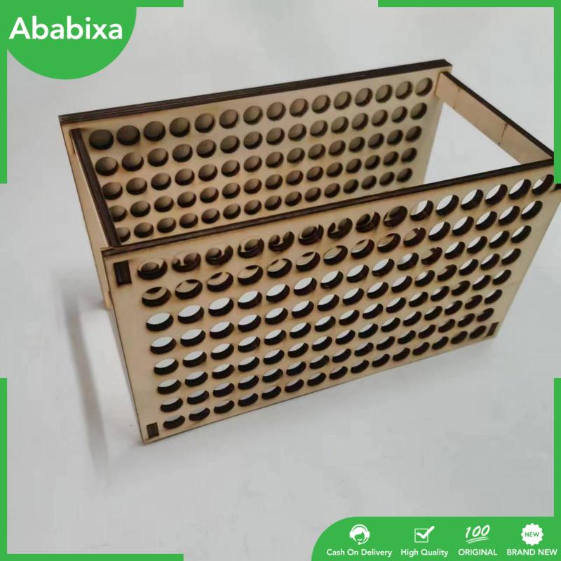 Giá Đỡ Cọ Vẽ Để Bàn Bằng Gỗ Có Thể Tháo Rời Tiện Dụng DIY