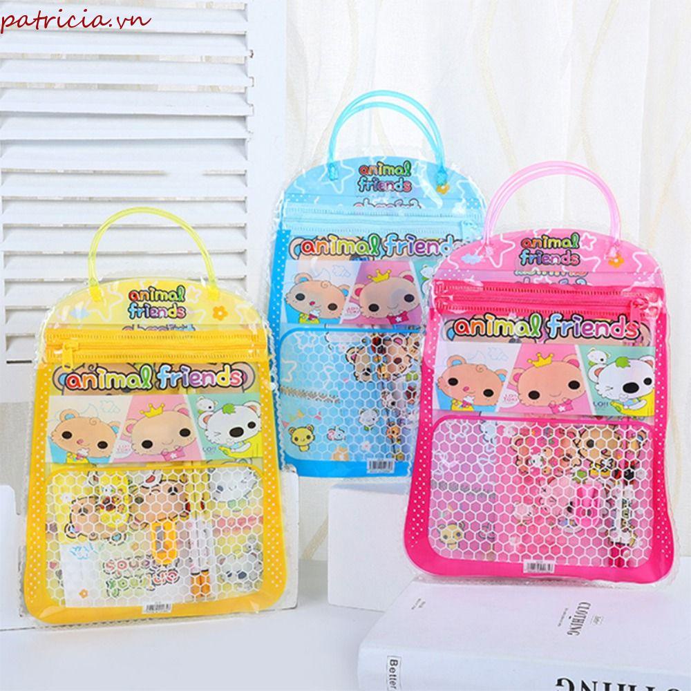 Set 6 Thước Kẻ Kèm Gôm Tẩy Hình Dáng Dễ Thương Cho Bé