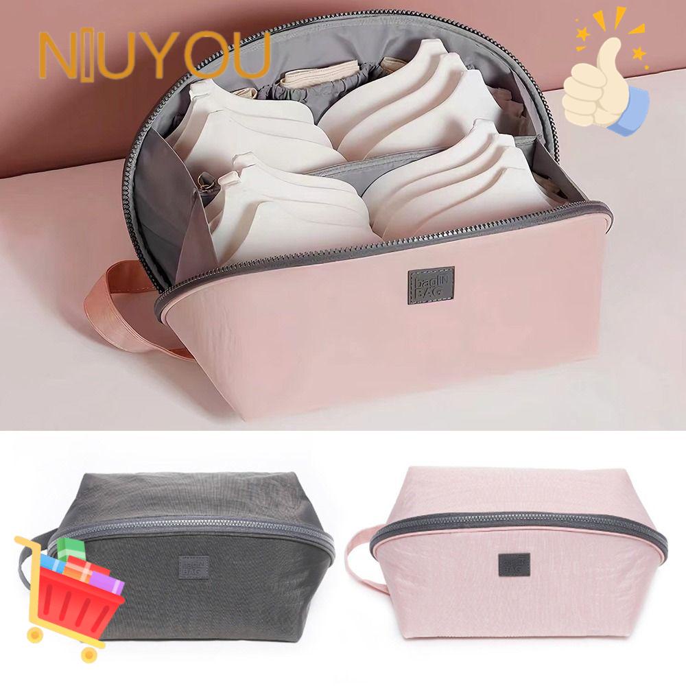 NIUYOU Túi Đựng Đồ Lót Chia Ngăn Tiện Lợi Khi Đi Du Lịch