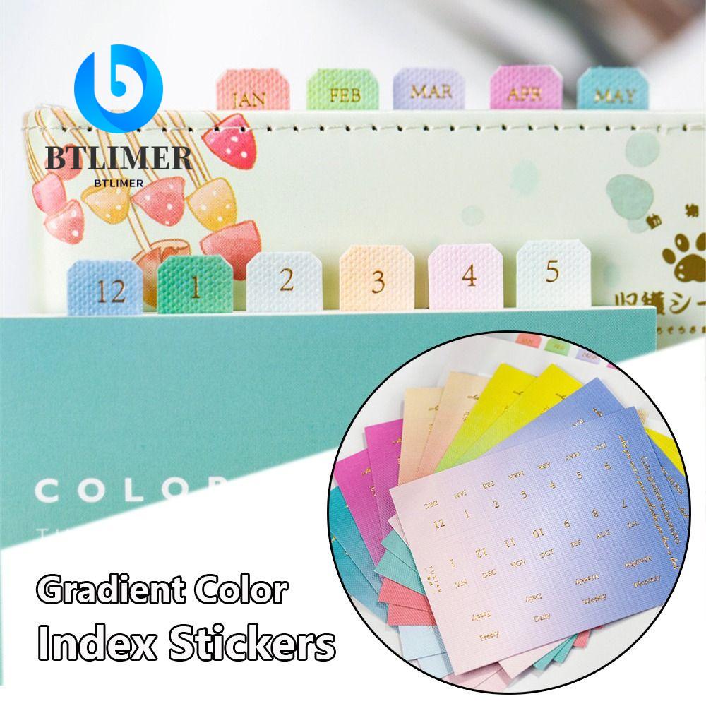 Set 2 Túi 20 Tấm Nhãn Đánh Dấu Trang Sách DIY