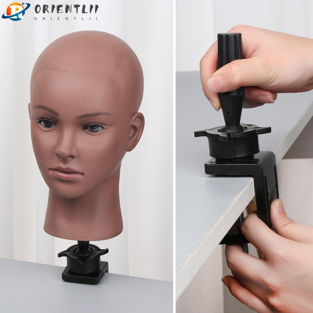 Giá Đỡ Đầu Ma Nơ Canh Bằng Nhựa Dùng Kẹp Tóc Giả Tiện Lợi