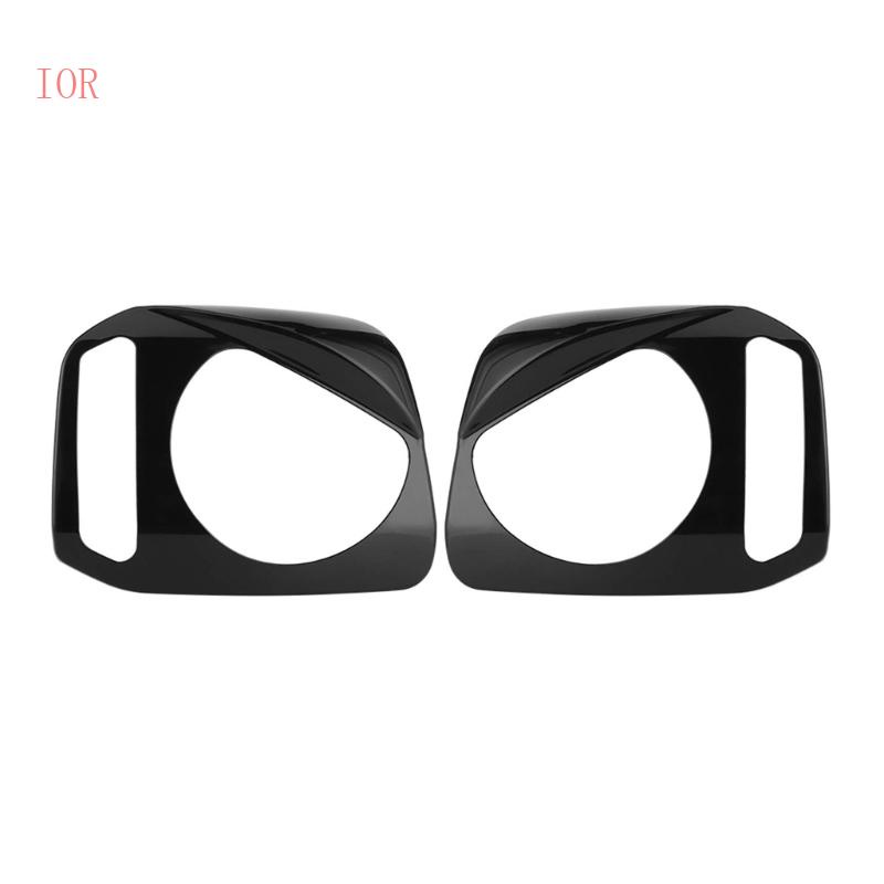 Bộ 2 Khung Viền Đèn Pha Phía Trước Bằng ABS Cho Jimny