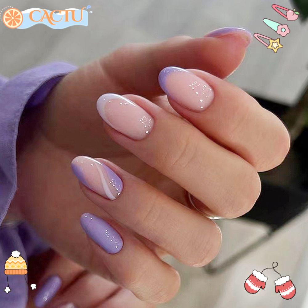 Bộ 24 Móng Tay Giả Có Thể Tháo Rời