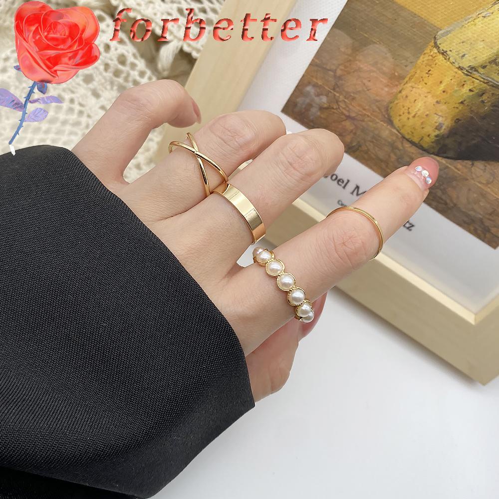 Bộ 4 Nhẫn Cưới Thiết Kế Tối Giản Sang Trọng