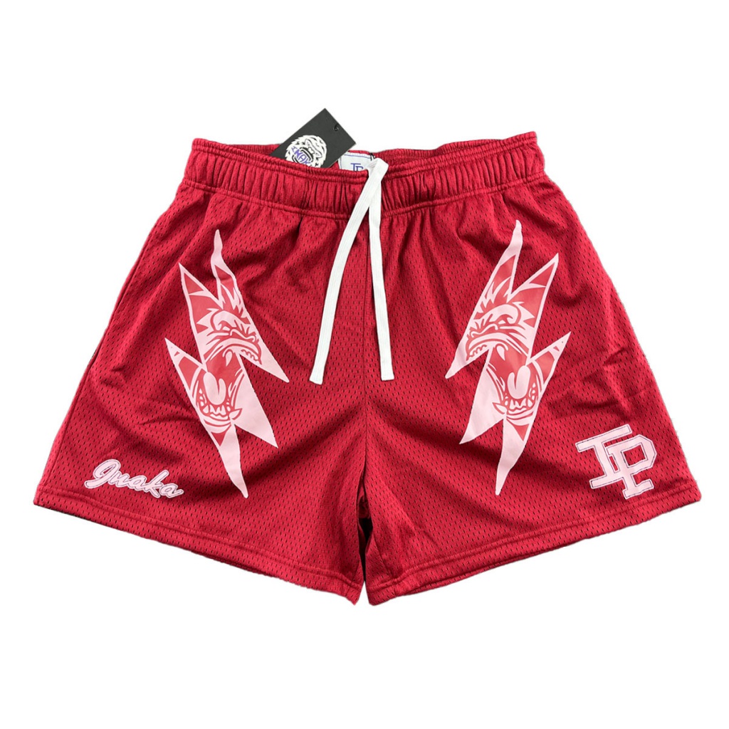 Inaka POWER Quần Đùi Đi Biển Thể Thao Phong Cách Đường Phố Mỹ