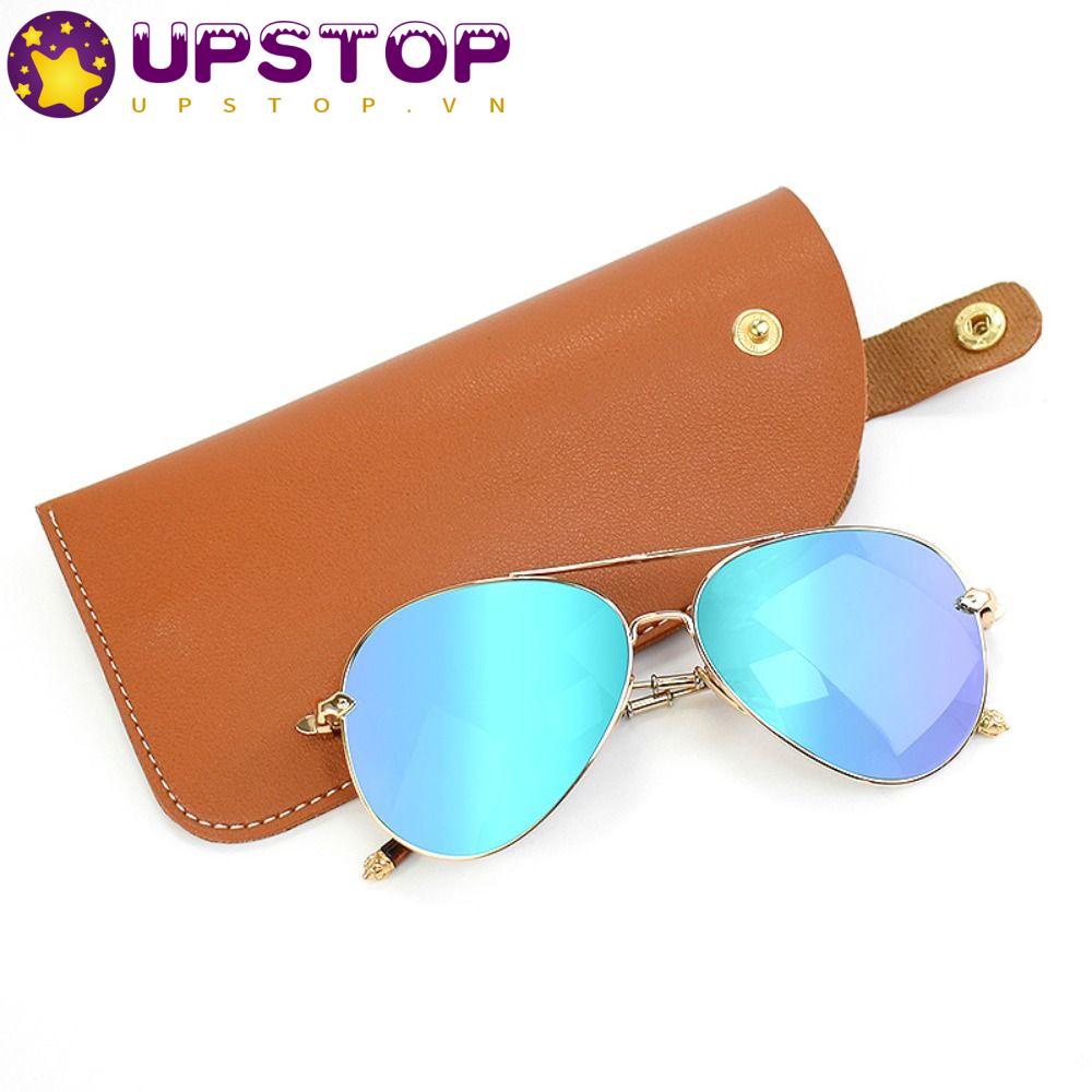 Túi Da PU Đựng Mắt Kính Thời Trang Vintage