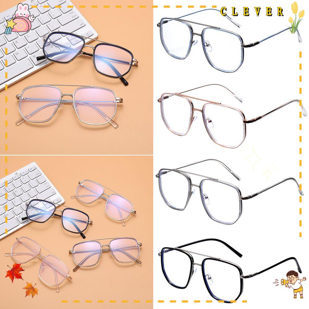 Kính Đọc Sách Chống Tia UV Hình Đa Giác Phong Cách Cổ Điển