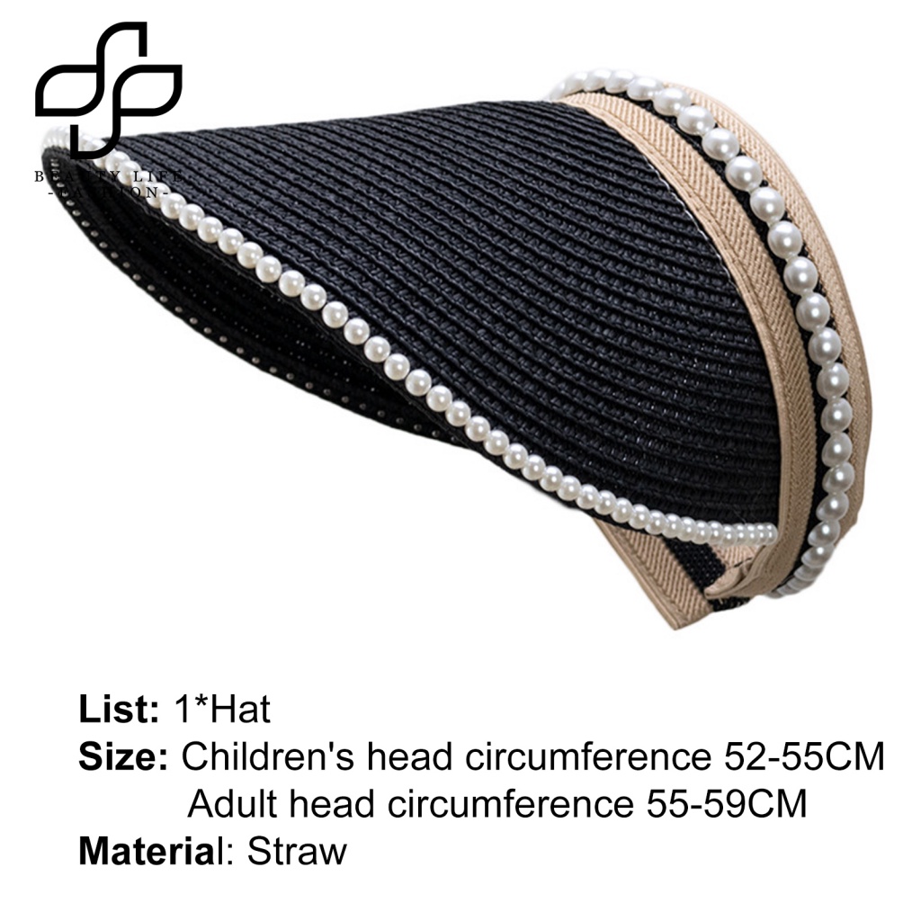 Nón Rơm Thoáng Khí Che Nắng Hở Chóp Có Thể Biến Dạng Nhanh Khô