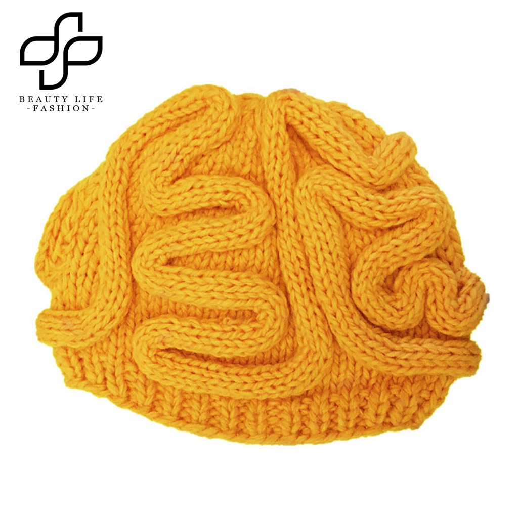 Mũ Len Beanie Họa Tiết Ngộ Nghĩnh Cho Bé Chụp Ảnh