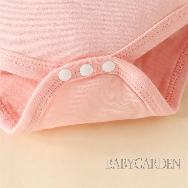 Set Áo Liền Quần + Quần Dài In Hoa + Băng Đô Cài Tóc Dễ Thương Cho Bé Gái