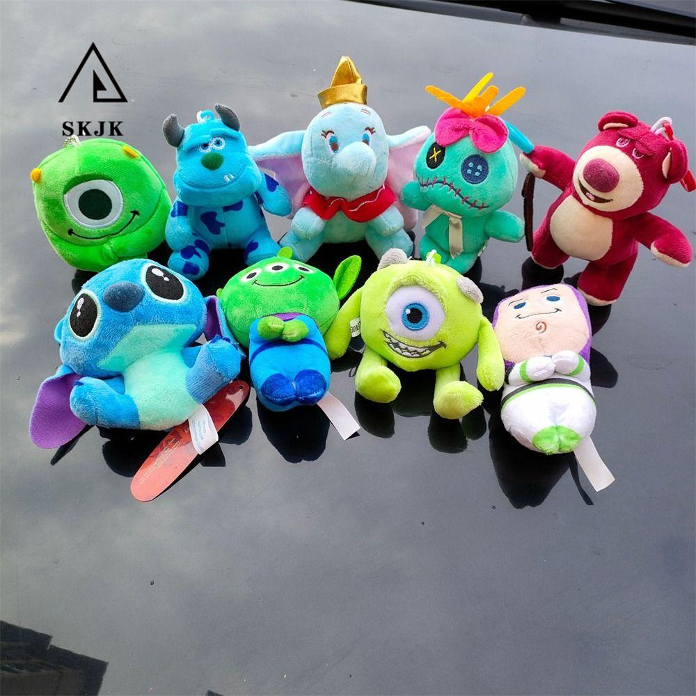 Móc Khóa Hình Chuột Mickey Nhồi Bông 10-13cm Mềm Mại Đáng Yêu